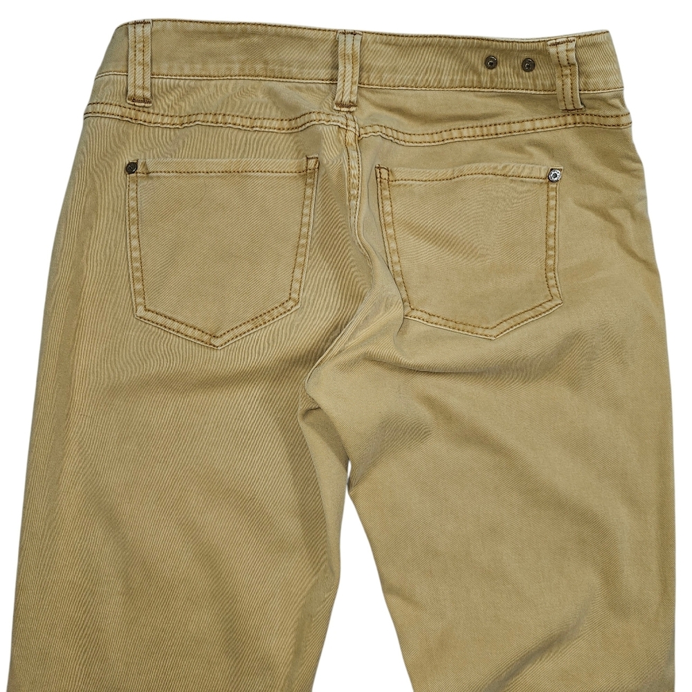 CAbi Mustard Yellow Chino Straight Leg Pants Jeans In 4 - Picture 3 of 7